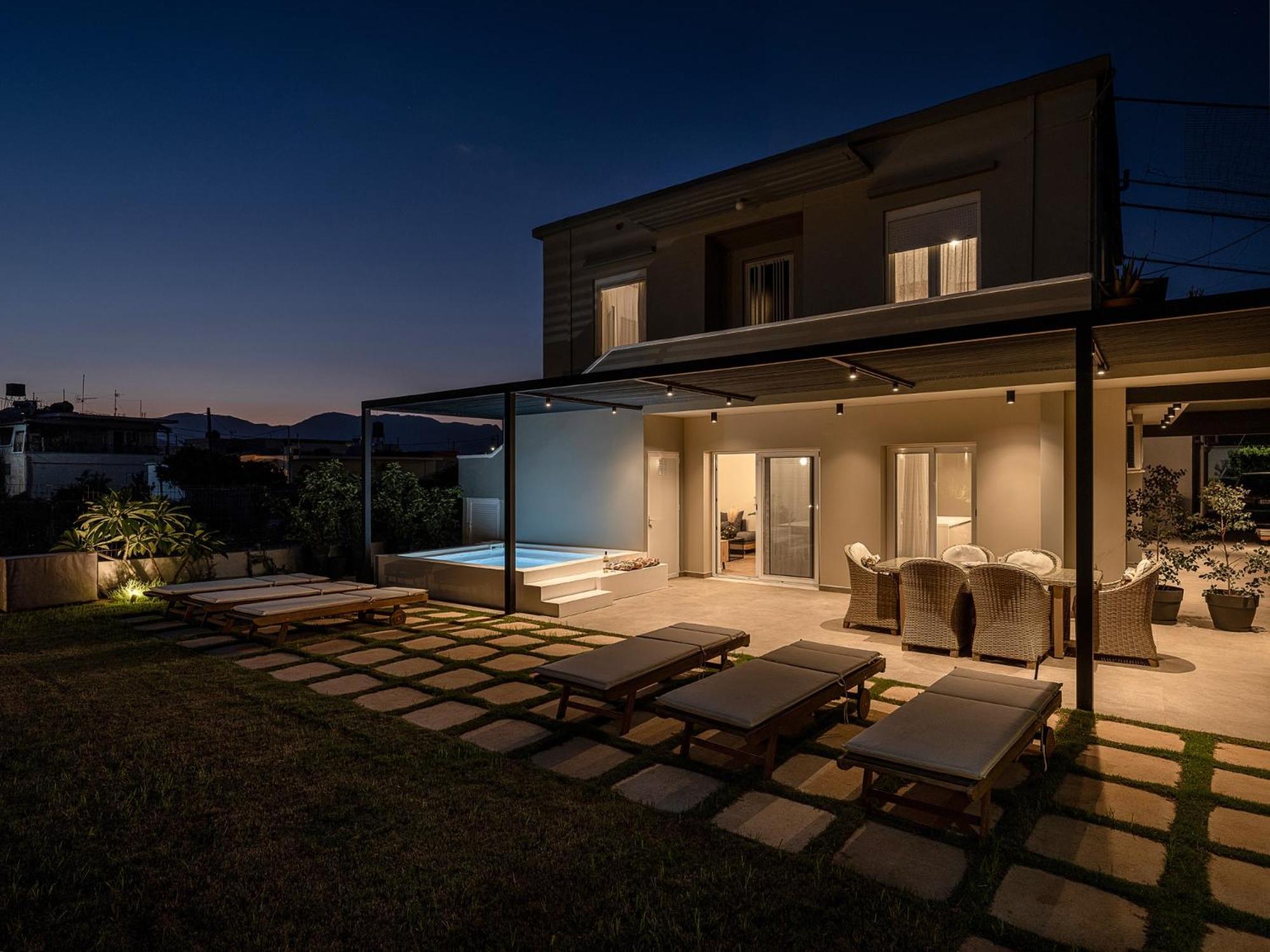 Happyhouse Villa Kíssamos Exterior foto